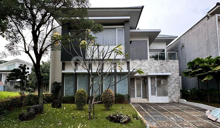 Disewakan Rumah Mewah Siap Huni Lokasi Strategis Cluster Vassa Lake 1