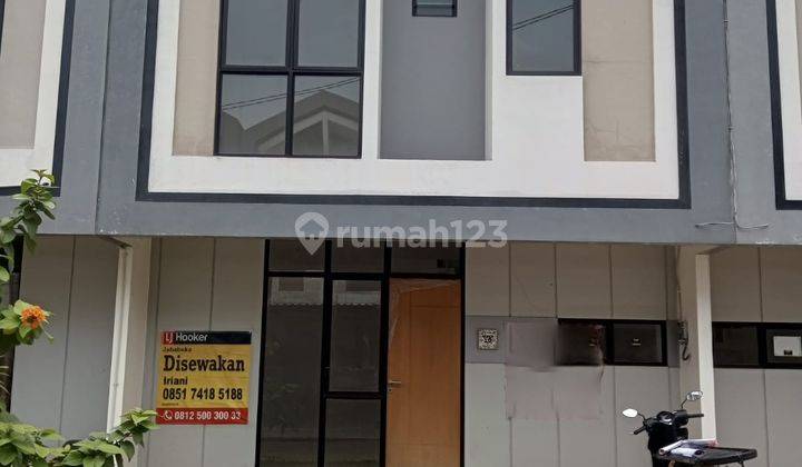 Disewakan Rumah Baru 2 Lantai Cluster Rotterdam Jababeka 1