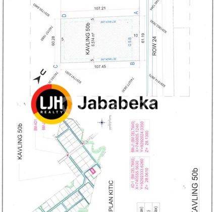 Dijual Kavling 6.514 m2 Kawasan Industri Terpadu Indonesia China