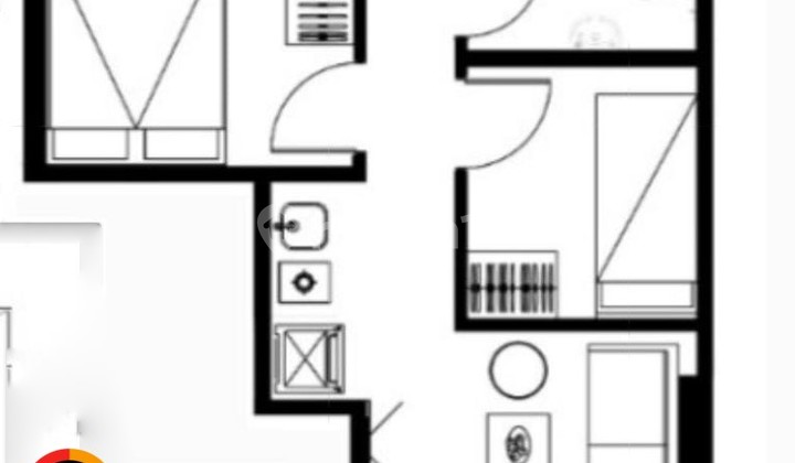 For Rent 2BR Apartment Marbella Tower Meikarta Apart Lippo Cikarang 1