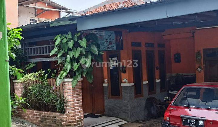 2 Rumah Induk 3 Kios Dan 2 Kontrakan di Jln Utama Raya Bogor Jkt , Bogor 700 M Bagus SHM 1