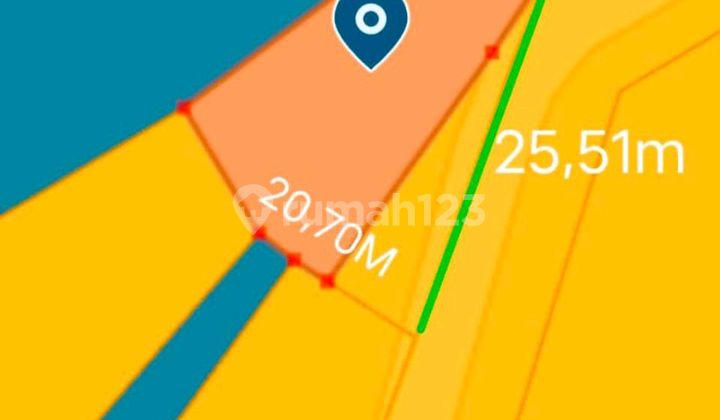 TANAH BERLOKASI STRATEGIS DI WARIBANG DENPASAR