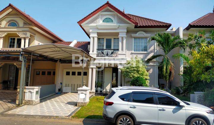 RUMAH IMPIAN SIAP HUNI, GAYA MEDITERANIA, SELANGKAH DARI TAMAN COLUMBUS DAN SPANYOL 1