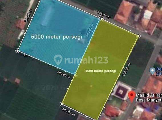 Dijual Tanah Residential Di Desa Manyeti  1