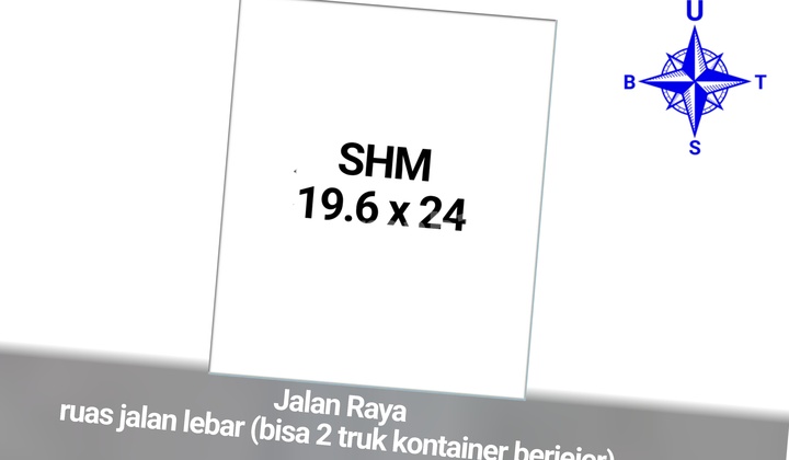 Commercial Land by the Roadside in Neglasari, Tangerang Commercial Land by the Roadside in Neglasari, Tangerang