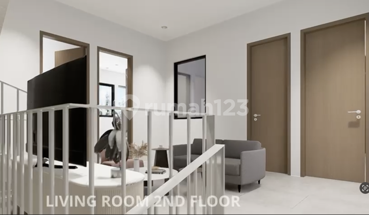 Rumah Modern Minimalis di The Green Bsd, Tangerang Selatan 2