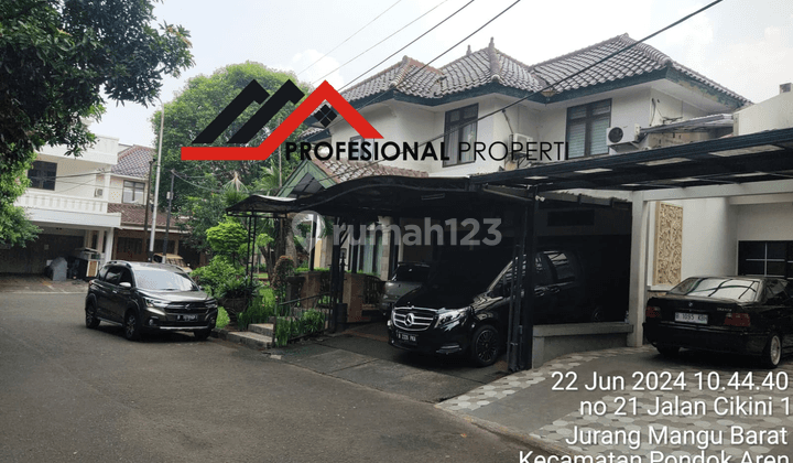  Di Jual Cepat Rumah Siap Huni Dan Nyaman Di Jl. Cikini Raya, Bintaro 1