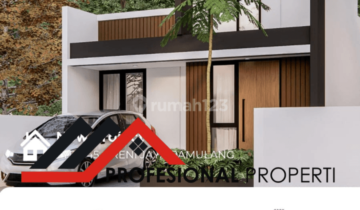 Dijual Rumah Modern Mezzanine Rasa 2 Lantai Pamulang Terbaru 1