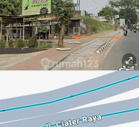  For Rent Lahan Jl. Ciater Pamulang Tangerang Selatan 1