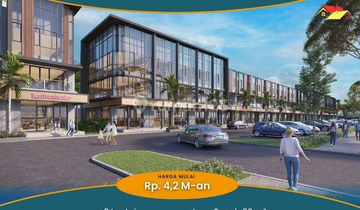 Dijual Ruko 3 Lantai Pinggir Jalan Poros Makassar Parkiran Luas 1