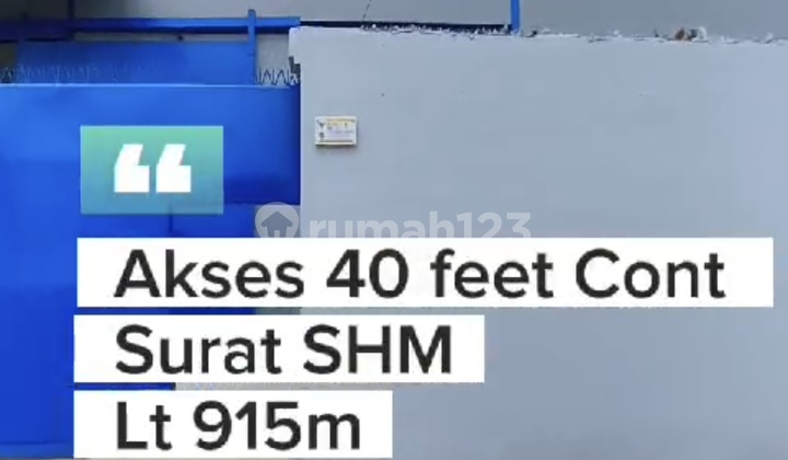 Disewakan / Dijual Gudang Di Kapuk Kamal Raya