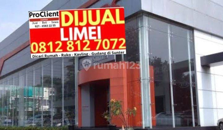 Dijual/disewakan Showroom/Gedung Di Jalan Raya Sunter 1