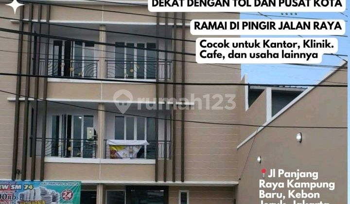 Dijual/ Disewakan Ruko Baru Di Jln Panjang Kedoya Dijual/ Disewakan Ruko Baru Di Jln Panjang Kedoya