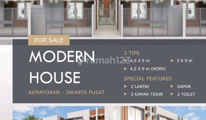 Rumah Baru Dijual Di Kemayoran  1