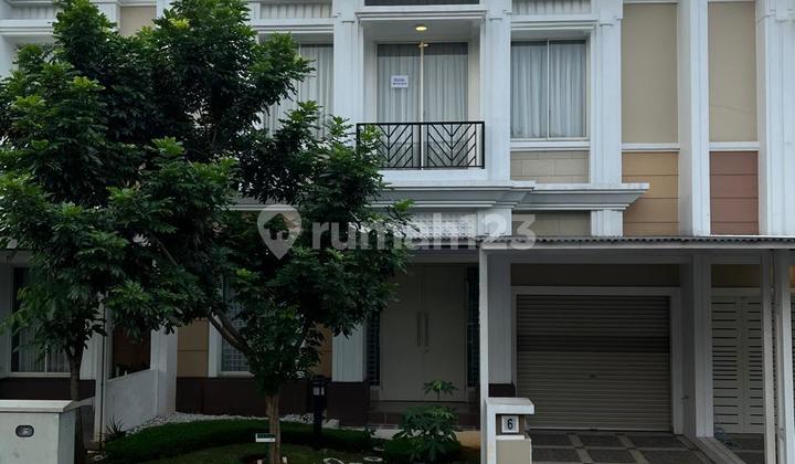 Dijual Cluster Flamingo Summarecon Gading Serpong Depan Club House LT. 144 (9x16)  LB.155 Semi furnished Ac 5 Horden  4+1 Km 3+1 Jual Rugi 4,25 Milyar