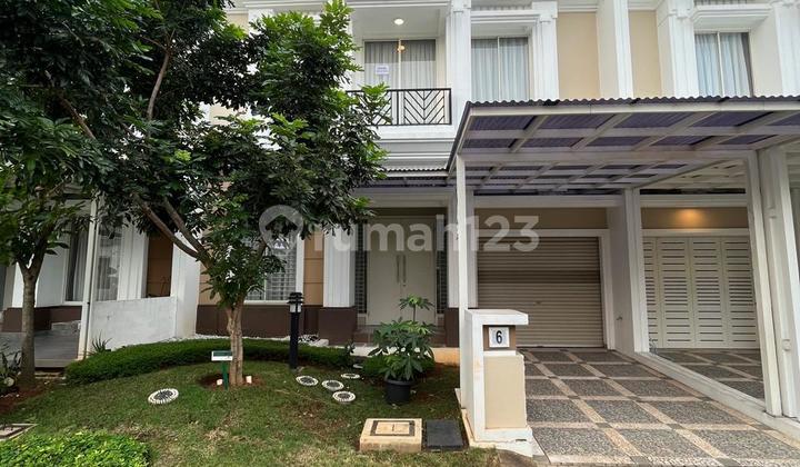 Dijual Cluster Flamingo Summarecon Gading Serpong Depan Club House LT. 144 (9x16)  LB.155 Semi furnished Ac 5 Horden  4+1 Km 3+1 Jual Rugi 4,25 Milyar 2