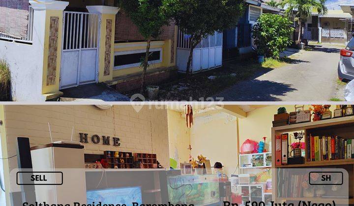 Dijual Rumah Minimalis 1LT Solthana Residence Siap Huni Nego SH 1