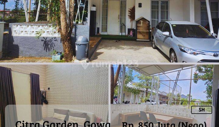 For Sell Rumah Minimalis 1LT Citra Garden Gowa Siap Huni SH  1