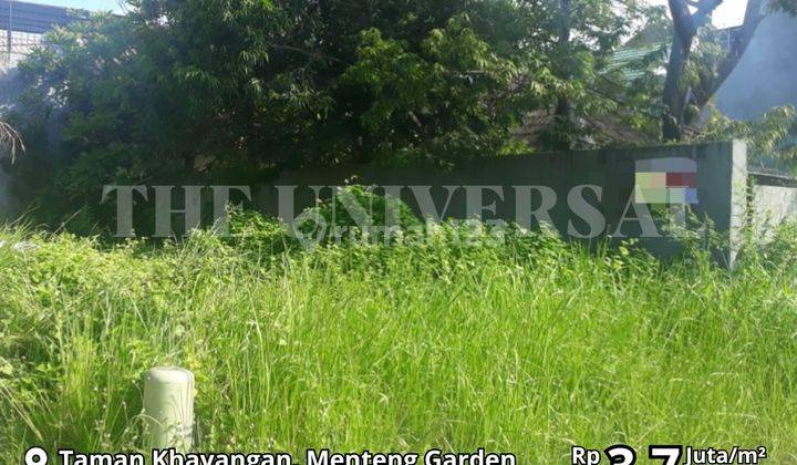 Dijual Tanah Dalam Cluster Taman Khayangan Menteng Garden Mk 1