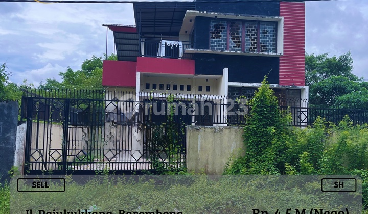 Dijual Rumah 2LT Poros Pajukukang Barombong Strategis SH  1