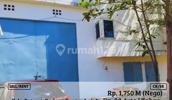 Dijual/Disewakan Gudang Strategis 1 Lantai Bontoa Indah CR/ER