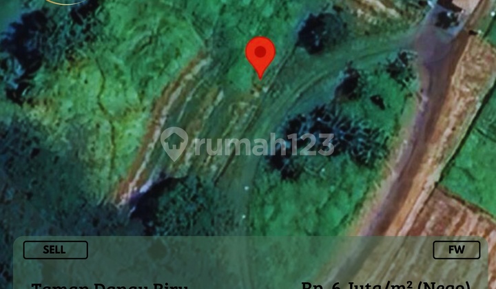 Dijual Tanah Dalam Cluster Taman Danau Biru Tj Bunga FW 1