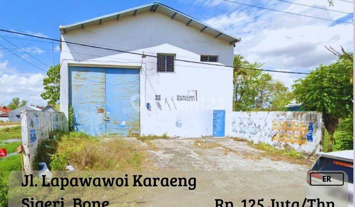 For Rent Gudang 1LT Poros Lapawawoi Karaeng Sigeri Bone ER  1