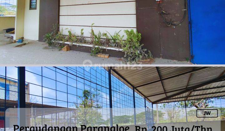 For Rent Gudang Siap Pakai 2LT Pergudangan Parangloe Indah JW  1