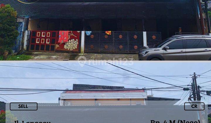 Dijual Rumah 2LT Poros Jalan Langgau Dalam Kota Strategis CR 1