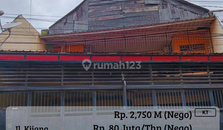 Dijual/Disewakan Rumah 2Lt Poros Jln Kijang Strategis Dlm Kota KT 1