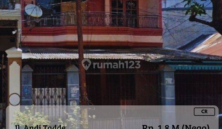 Dijual Rumah 2LT Dalam Kota Poros Andi Tadde Harga Nego CR 1
