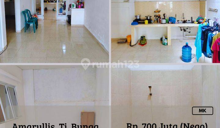 Dijual Rumah 1LT Murah Cluster Amaryllis Tj Bunga MK 1