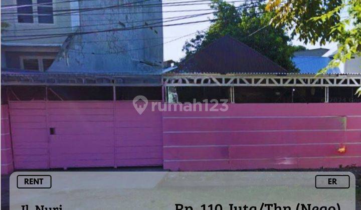 Disewakan Rumah 1LT Dalam Kota Poros JalanNuri Strategis ER 1