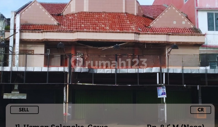 Dijual Ruko 3LT Poros Usman Salengke Gowa Cocok Rm Makan, Nego CR 1
