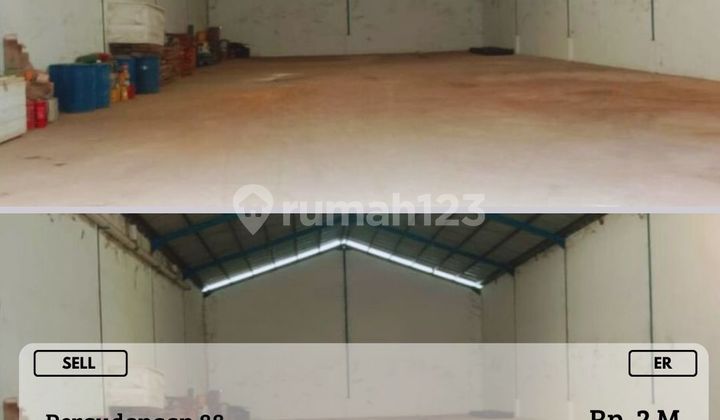 Dijual Gudang Siap Pakai 1LT Pergudangan 88 Strategis dan Luas ER Dijual Gudang Siap Pakai 1LT Pergudangan 88 Strategis dan Luas ER