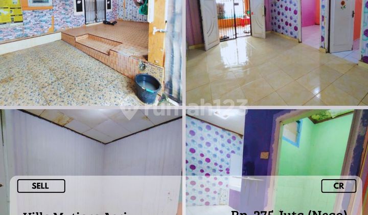 Dijual Rumah Murah 1LT Villa Mutiara Asri Minimalis Nego Tipis CR 1