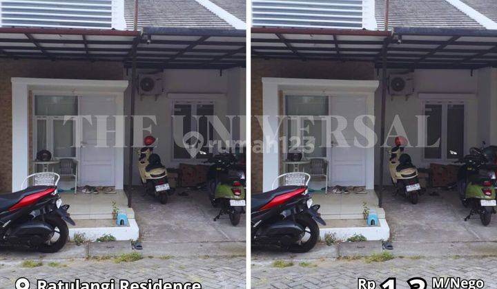 Rumah Minimalis Dalam Kota 1Lt Ratulangi Residence Siap Huni AV  1