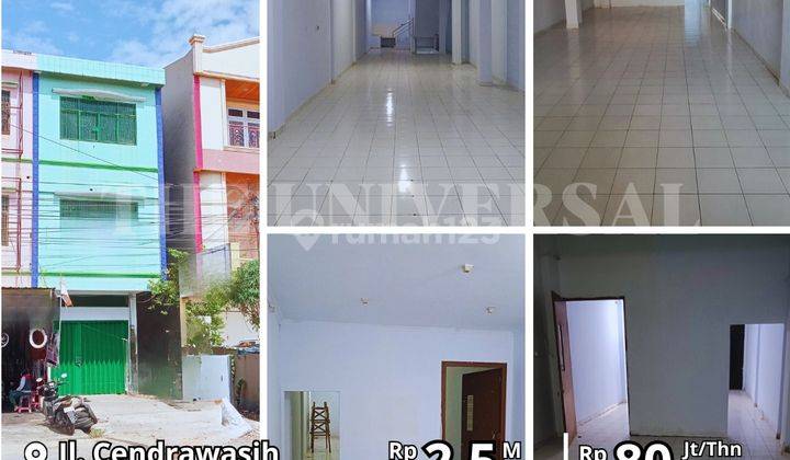 Dijual disewakan Ruko Dalam Kota Poros Cendrawasih 3LT KT  1