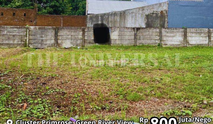 Dijual Tanah Kavling Cluster Primrose Green River View (SH) 1