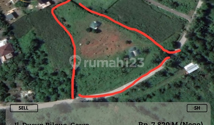 For Sale Vacant Land Large Area Parangloe Gowa Negotiable Certificate of Ownership