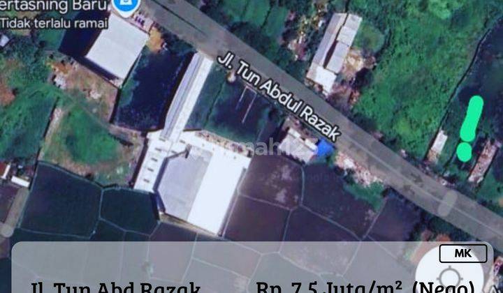 Dijual Tanah Poros Tun Abdul Razak Strategis Utk Bangun Ruko MK 1
