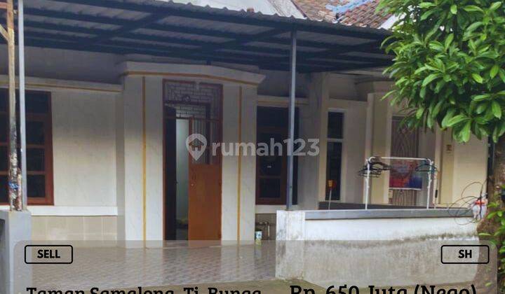 Dijual Rumah Minimalis 1LT Taman Samalona Tj.Bunga Strategis SH 1