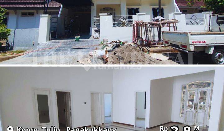 Dijual Rumah Cantik 2LT Komp. Tulip Panakukkang Siap Huni SH  1