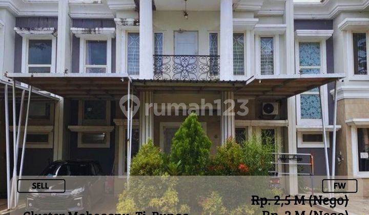 Dijual Rumah Siap Huni Cluster Mahogany Tj Bunga 2Lantai Nego FW Dijual Rumah Siap Huni Cluster Mahogany Tj Bunga 2Lantai Nego FW