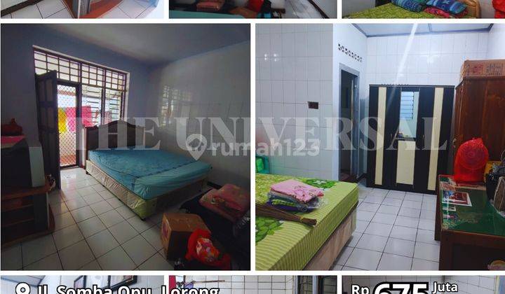 Dijual Rumah 2LT Dlm Kota Lorong Somba Opu Full Furnish Nego Fw  1