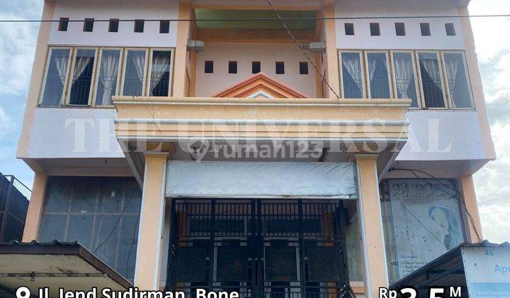 Dijual Rumah Semi Ruko 3LT Jend Sudirman Bone Strategis YR  1