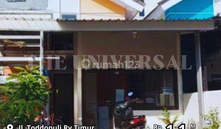 Dijual Rumah Minimalis 1LT Toddopuli Ry Timur Siap Huni IH  1