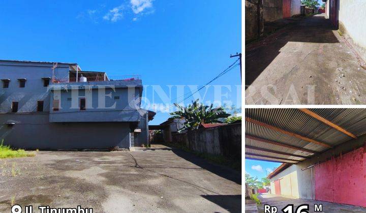 Dijual Gudang 1LT + Rumah 3LT Poros Tinumbu Strategis Nego MK  1