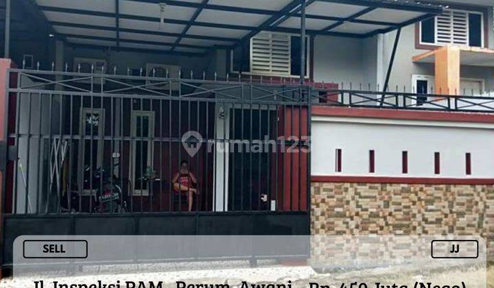 Dijual Rumah Minimalis 1LT Awani Residence Manggala Siap Huni JJ 1
