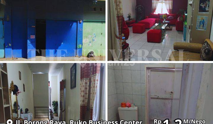 Dijual Ruko 2Lt Poros Borong Raya Lokasi Strategis Siap Pakai CR  1